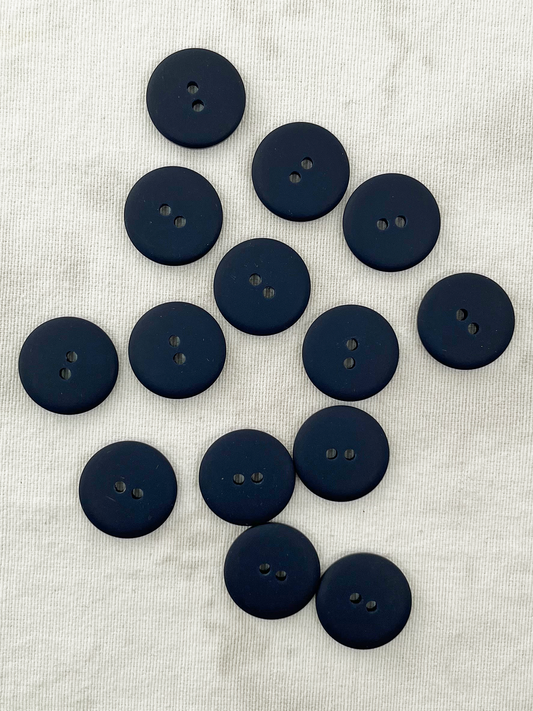 22 mm - Plasttölur - 2 göt