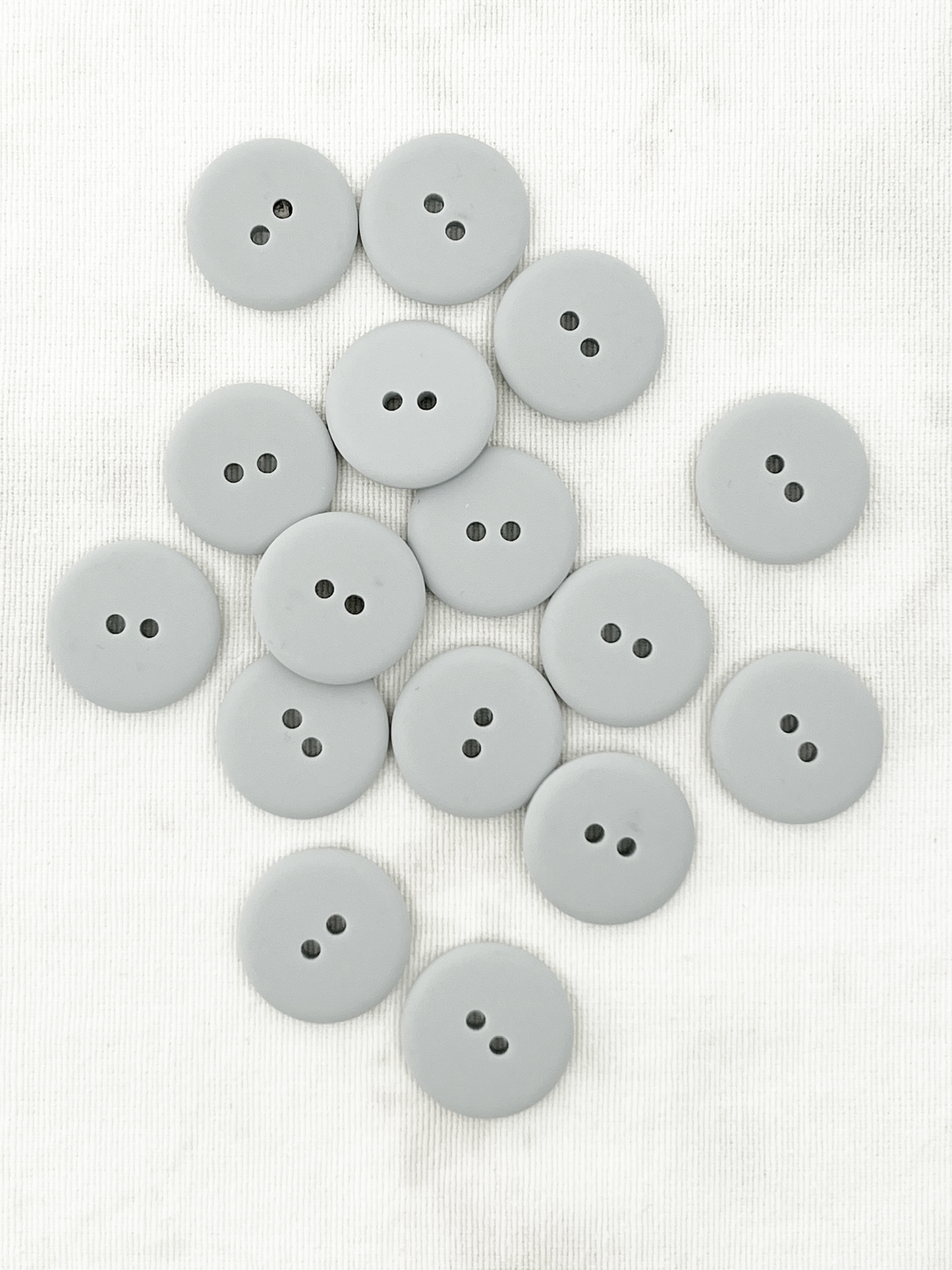22 mm - Plasttölur - 2 göt