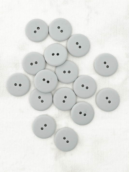 22 mm - Plasttölur - 2 göt
