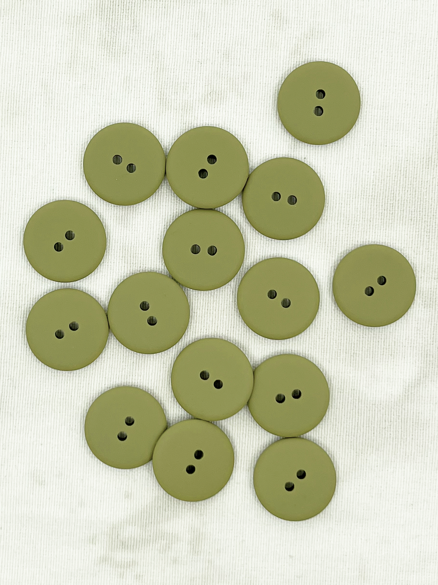 22 mm - Plasttölur - 2 göt