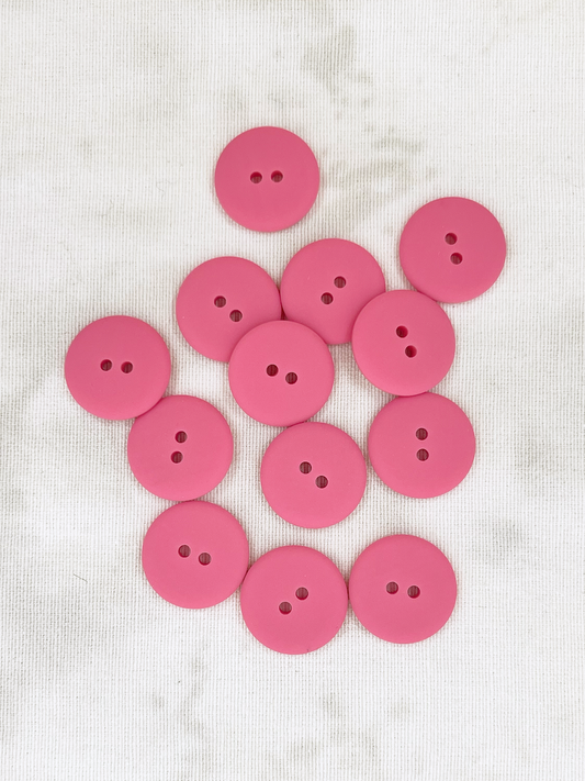 22 mm - Plasttölur - 2 göt