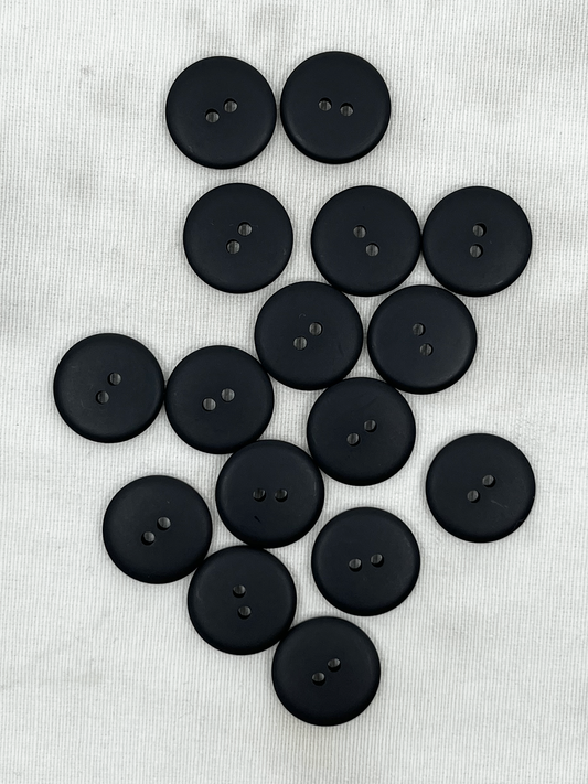 22 mm - Plasttölur - 2 göt